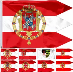 Poland Royal Sigismund III Vasa Flag 21X14CM 3X5FT Polish-Lithuanian Banner Jan III Sobieski Stanisław II and Empire Total War