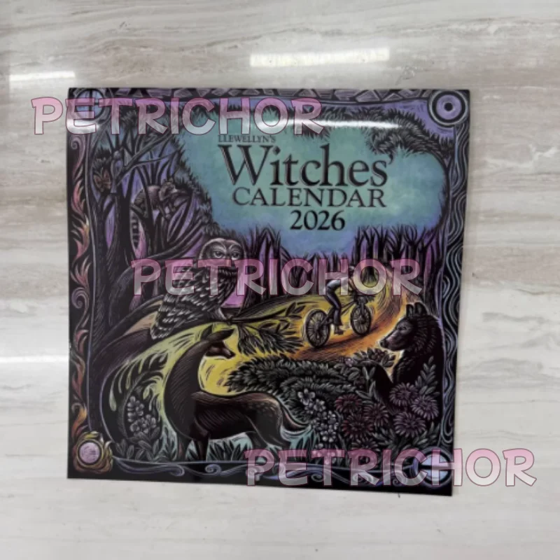 متوفر في المخزون الرعب والقطط 2026 تقويم الحائط 2026 تقويم رعب القط هدايا السنة الجديدة #3