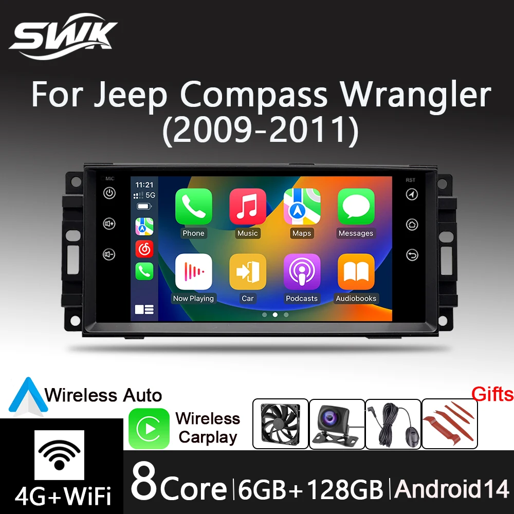 7'' Android 14 Car …