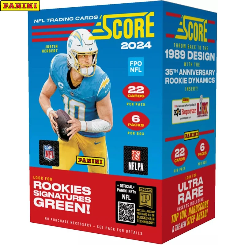 

Коллекционная карточка Panini Score Football Nfl 2024, бластерная коробка