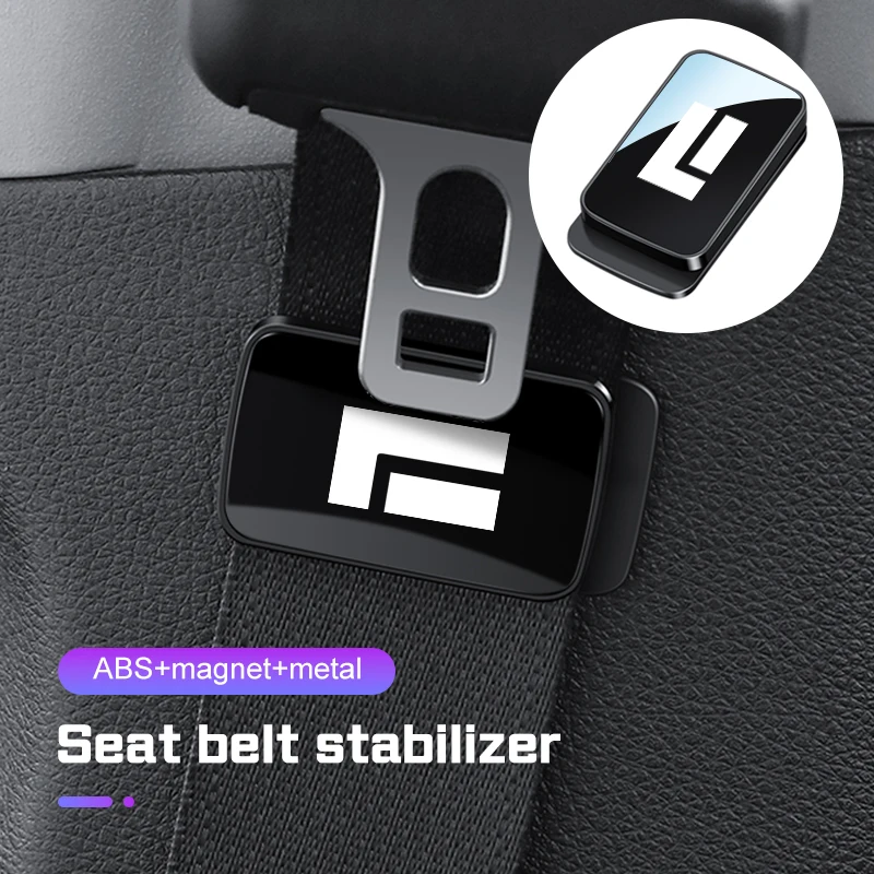 Magnetic Car Seat Belt Holder Stabilizer For BAIC Jishi Polestone 01 Rox 01 2023 2024 2025 Adjustable Fastener Clip Accessories