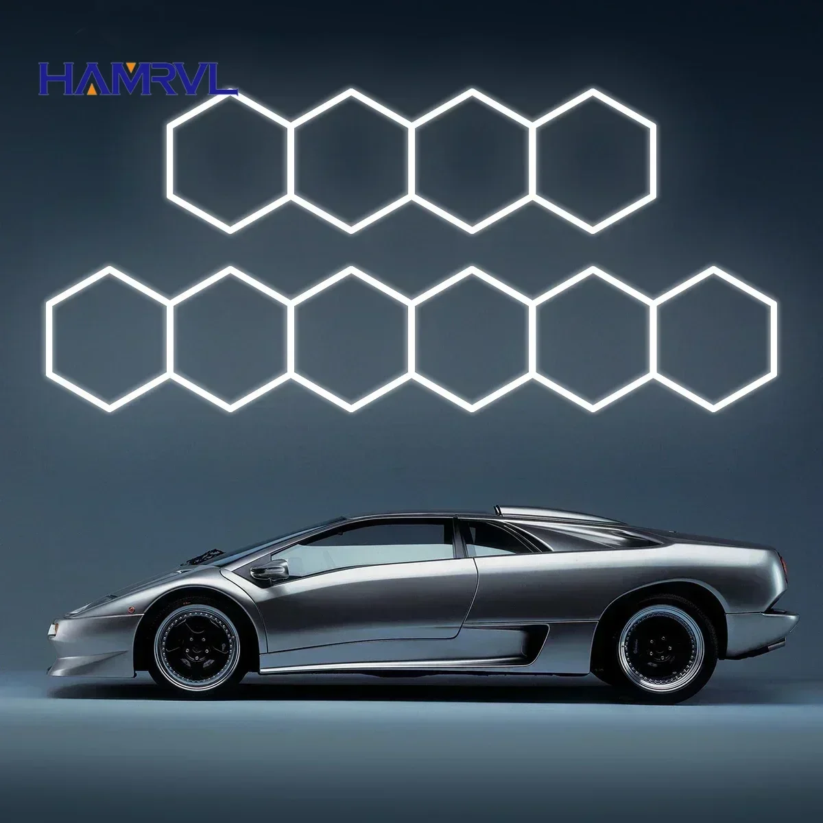 

Сотовая лампа, светодиодный потолочный светильник, группа 6500K, белый свет, напряжение 110-240 В, подходит для гаража, парикмахерской, тренажерного зала, 4S, автомобиля, салона красоты