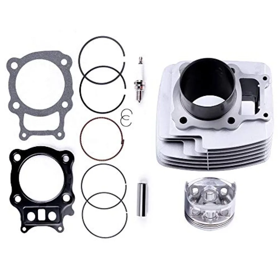 

Top End Cylinder Piston Gasket Set Replacement for Honda Rancher 350 TRX350 TRX350FE 2x4 4x4 20002006 ATV Engine Repair Kit wit