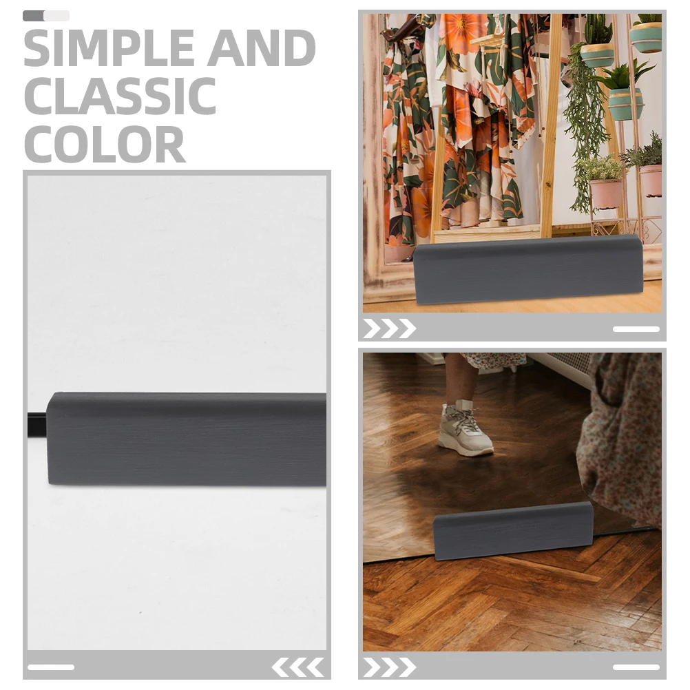 

Wooden Floor Mirror Stand Support Holder For Full-Length Mirrors Artwork Display Dark Grey Multi-Use Home Decor Anti-Slip