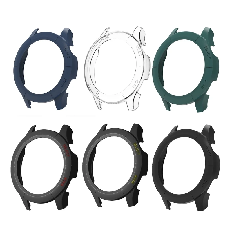 Sarung pelindung layar untuk Amazfit Cheetah Pro, sarung pelindung ponsel pintar bingkai tahan guncangan cakupan tepi penuh