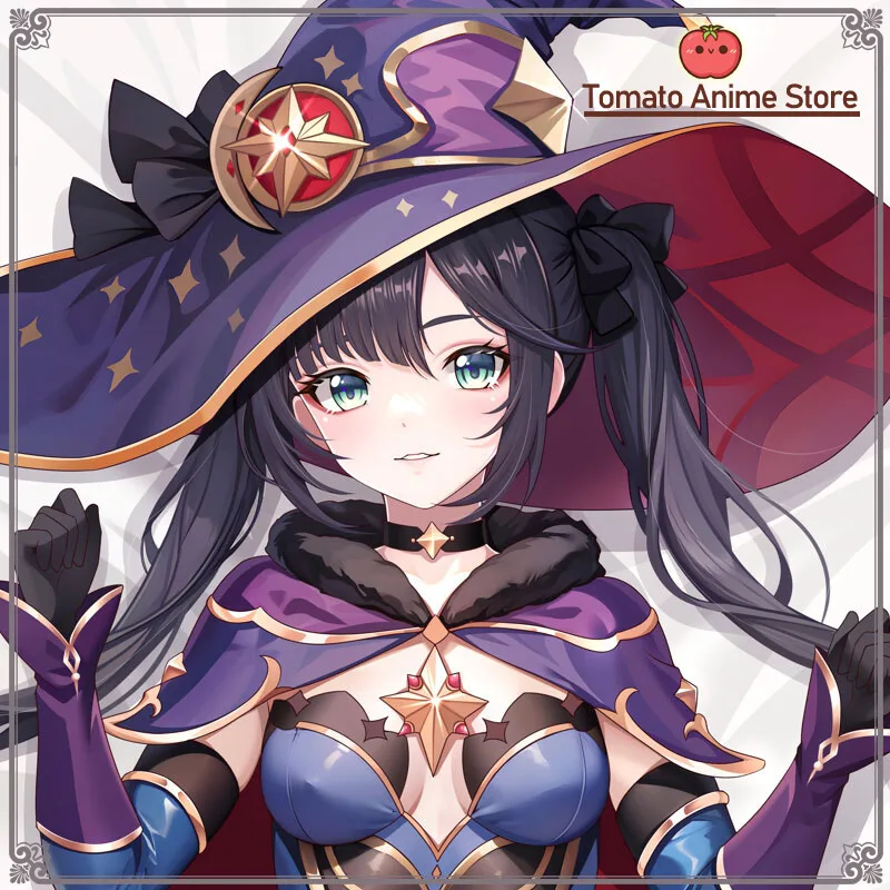 

Genshin Impact Mona Dakimakura Hing Чехол для тела Подушка отаку Подушка для кровати Ings Рождественский подарок