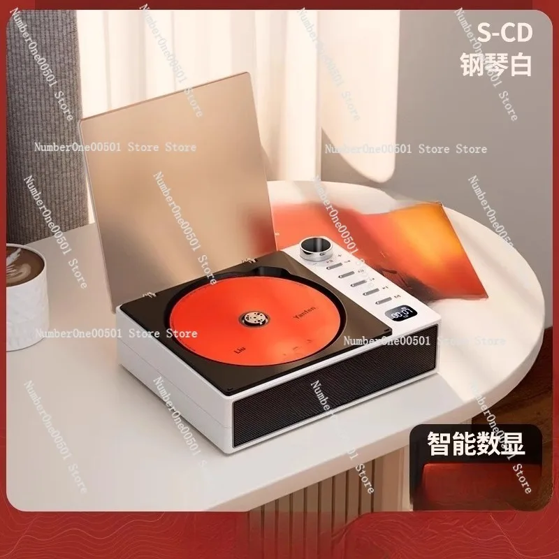 

K100 Vintage CD Player Music All-in-One Album Player Portable Audio CD Disc Audiophile Record Player