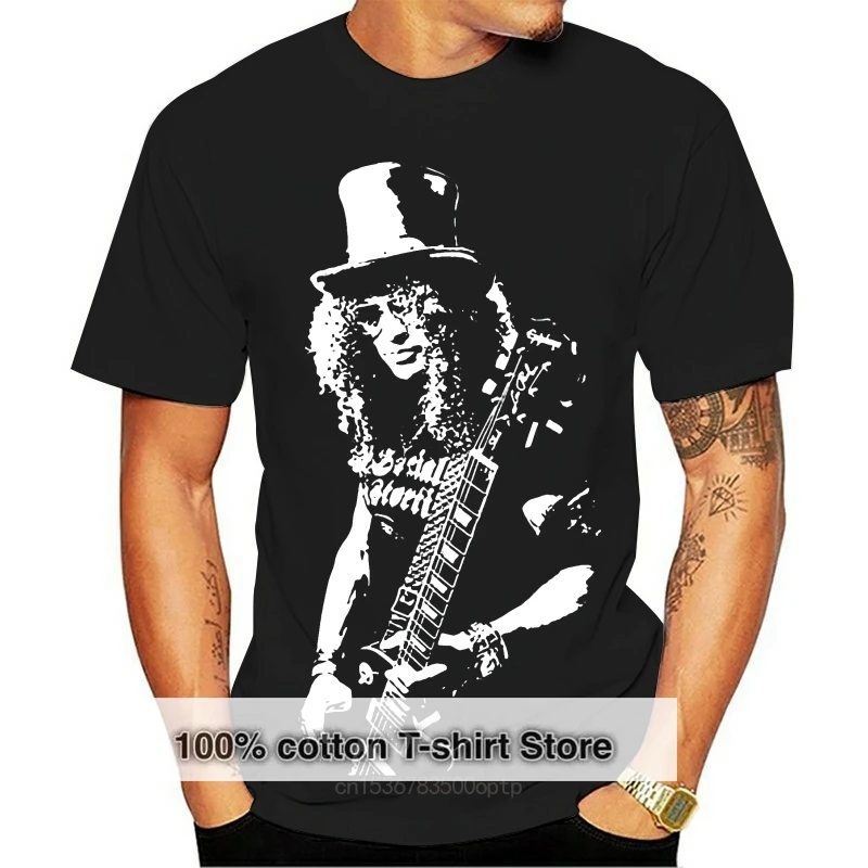 Slosh Rock Bond T Shirt Gun N Roses Mens Short Sleeve Design Shirt High Quolity Print Shirts