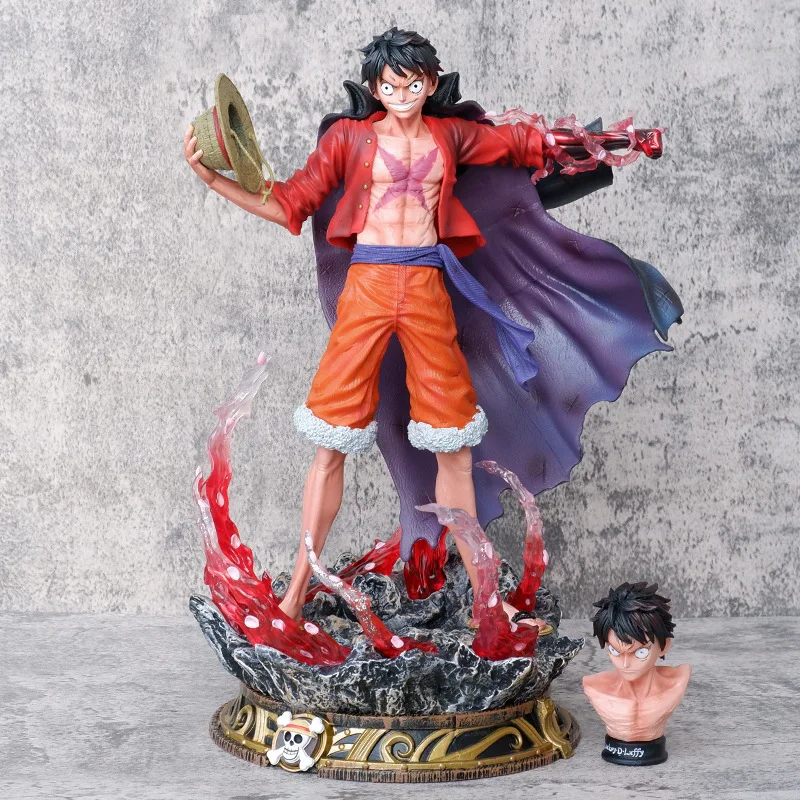 

36cm One Piece Figures Monkey D Luffy Anime Figure Gk Luffy Figurine Pvc Statue Model Doll Collectible Desk Decoration Toy Gifts