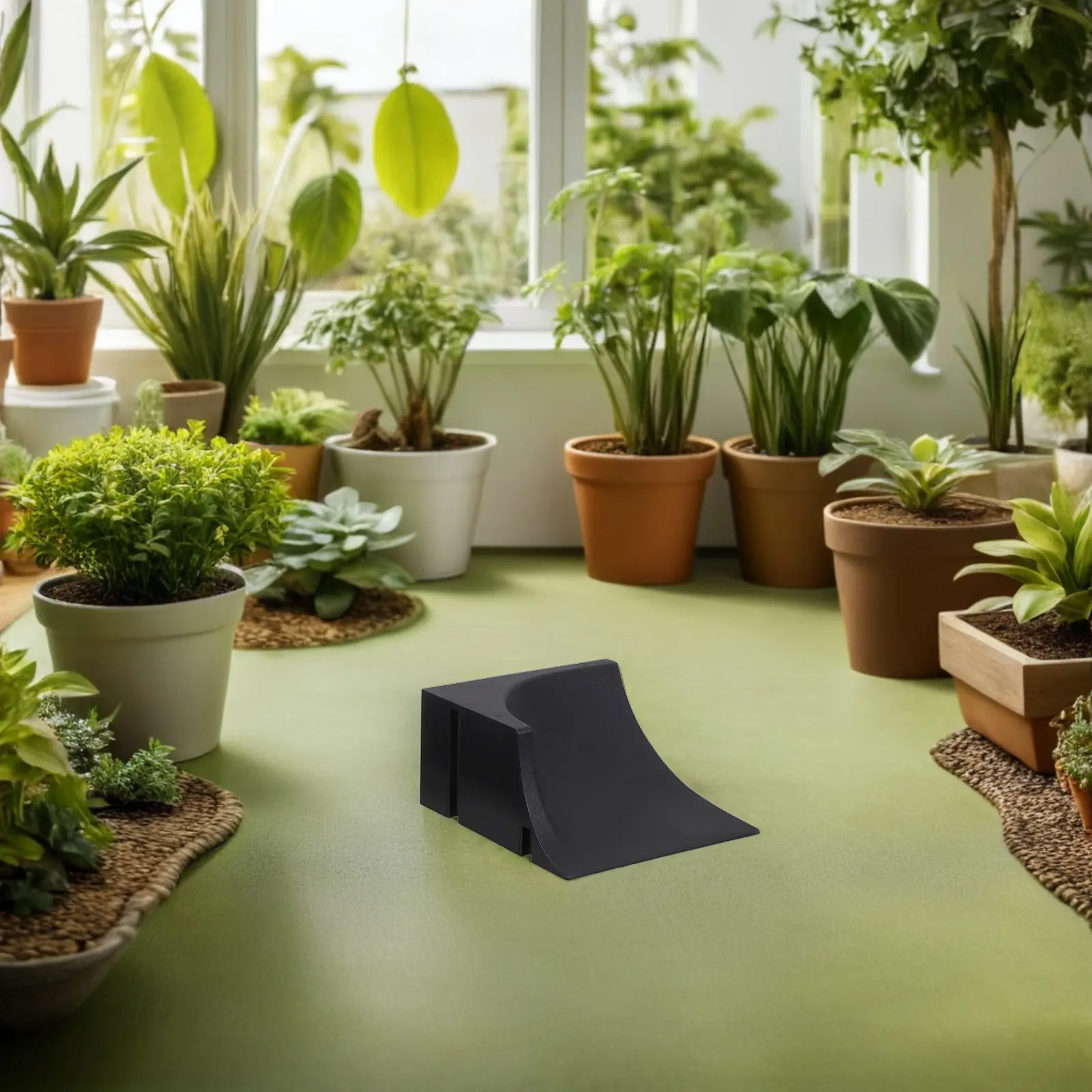 2Pcs Mini Skateboard Ramps, Versatile Fingerboard Park Accessories for Skill Development, Simulate Real Skatepark Action on Any