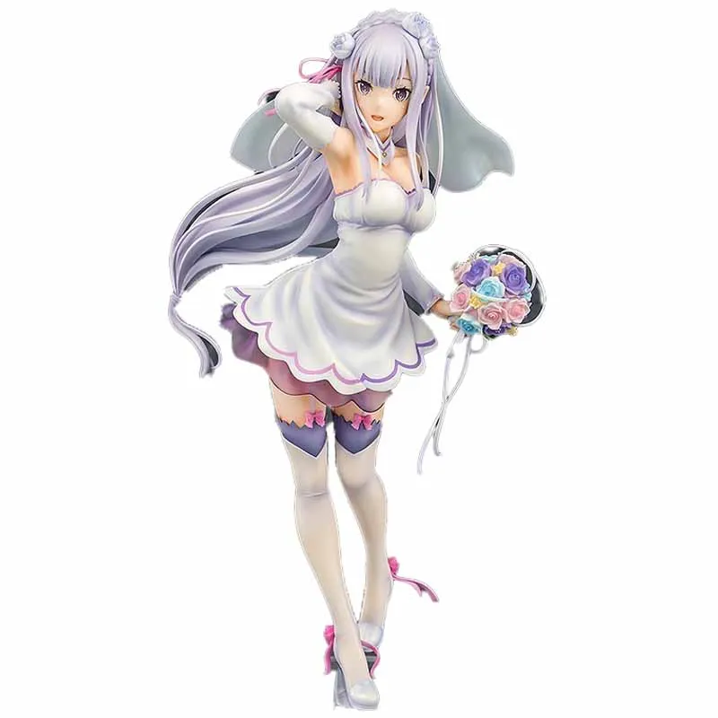 

Original Genuine Phat GSC Emilia Re Life A Different World From Zero 1/7 25cm Authentic Model Animation Character Toy