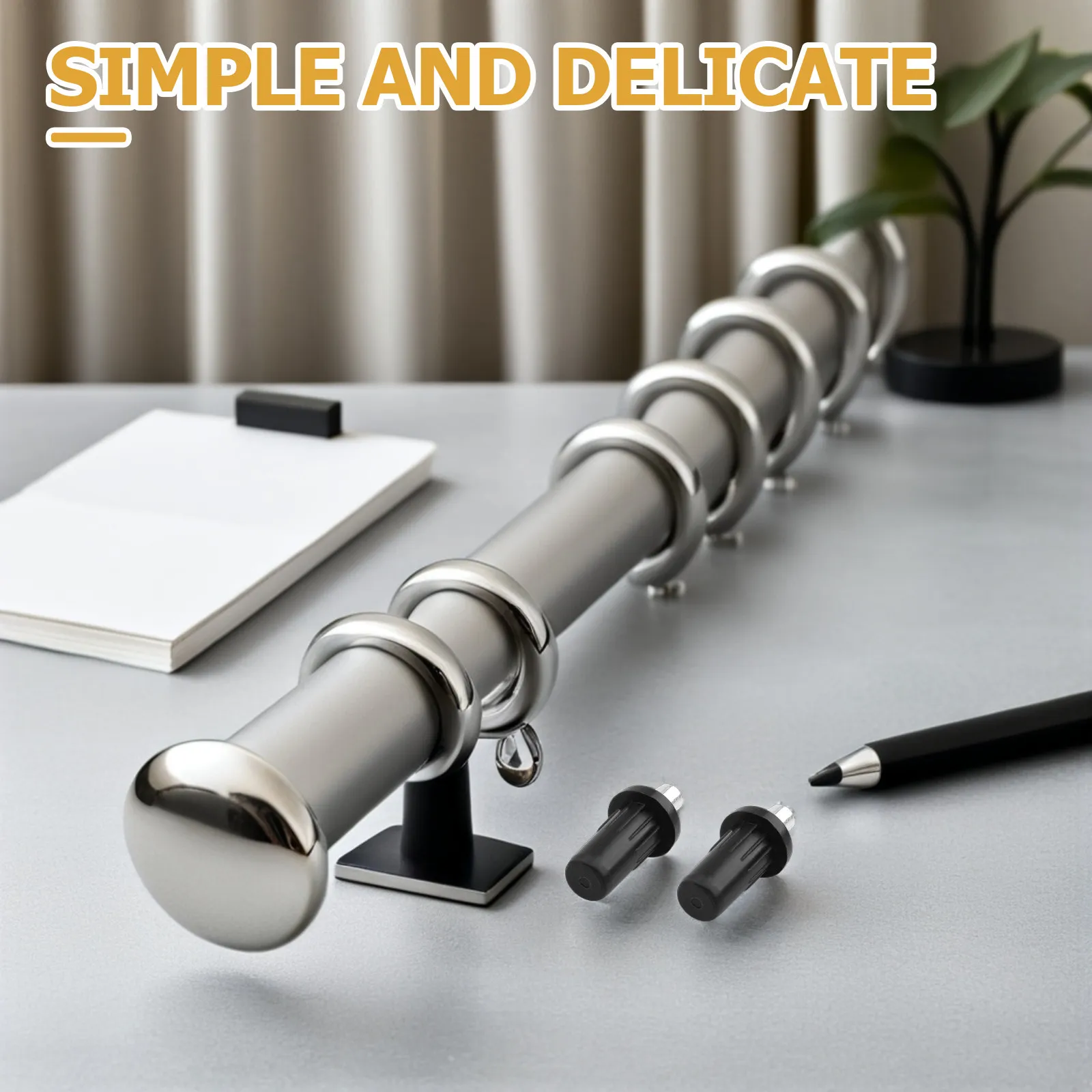 

40Pcs Shutter Repair Pins Plastic Iron Retractable Design Easy Install Replacement Pin for Blinds Shutters Repair Fasteners