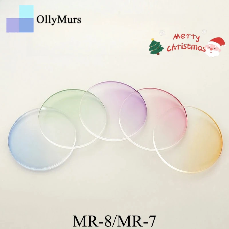 

OLLYMURS 1,61-MR-8/MR-7 Оптические линзы высокой четкости с защитой от царапин и экранов, градиентные документы для очков без оправы