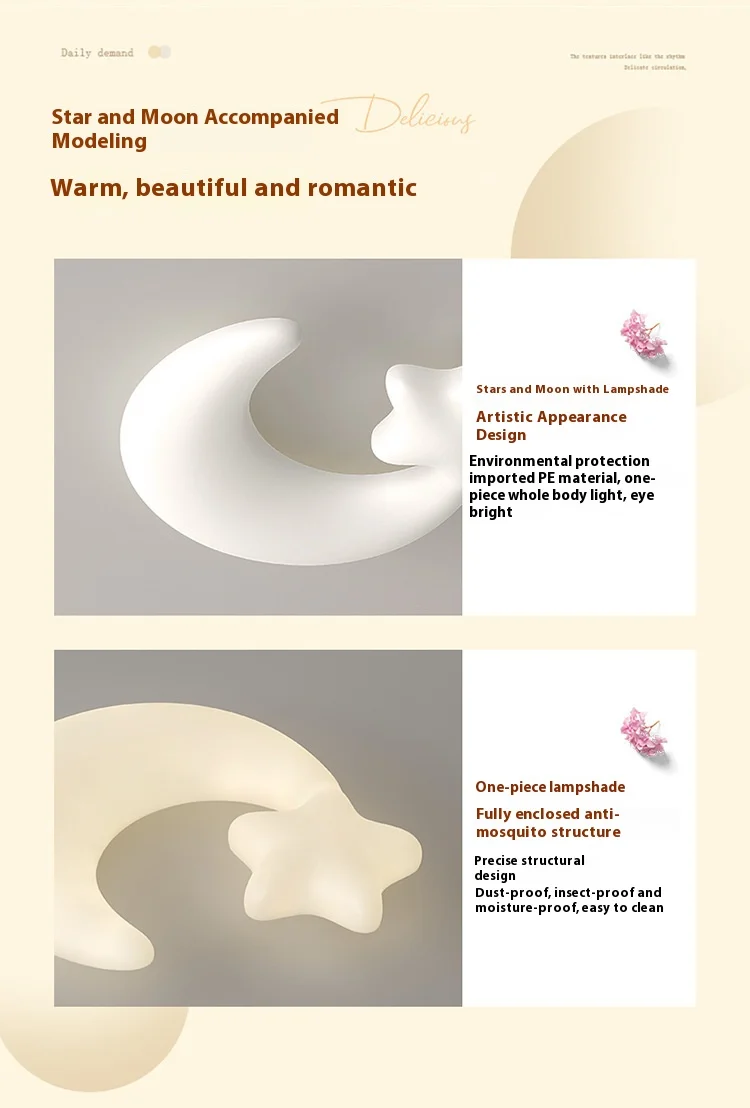 Luz de teto embutida LED em forma de crescente, regulável para quarto de crianças, cozinha, sala de estar, corredor, berçário, branco, 18,9 polegadas