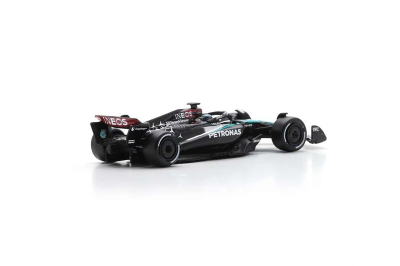 Spark 1:64 MB PETRONAS F1 ทีมเบอร์ 63 W15 E ประสิทธิภาพบาห์เรน GP 2024 George Russell รถโมเดล Diecast