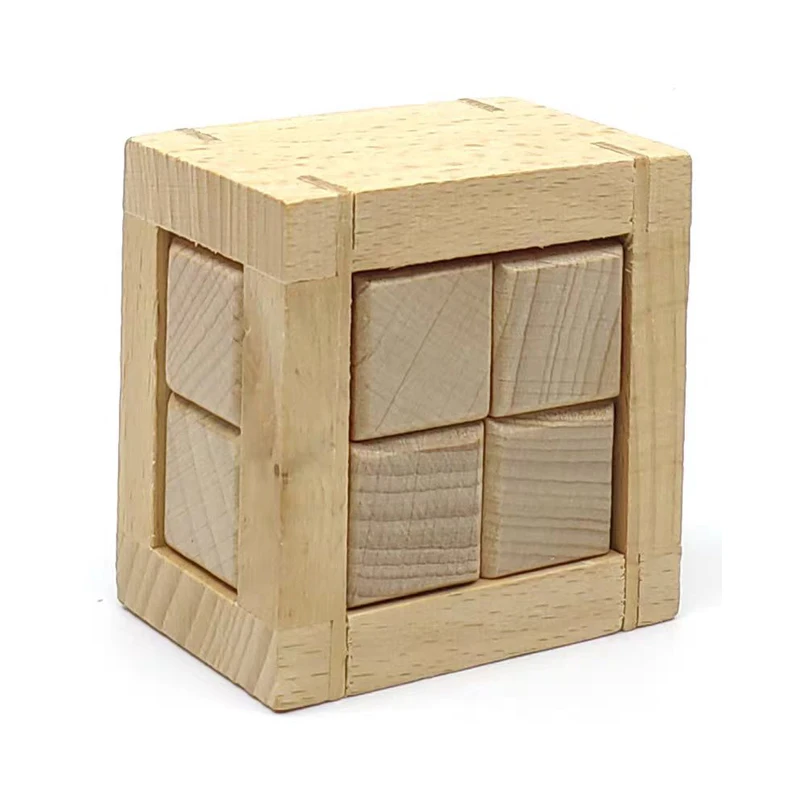 YueYu II Wooden Disentanglement Puzzles Difficult Brain Teasers For Adults And Kids Luban Lock IQ Logical Unique Learning Gifts