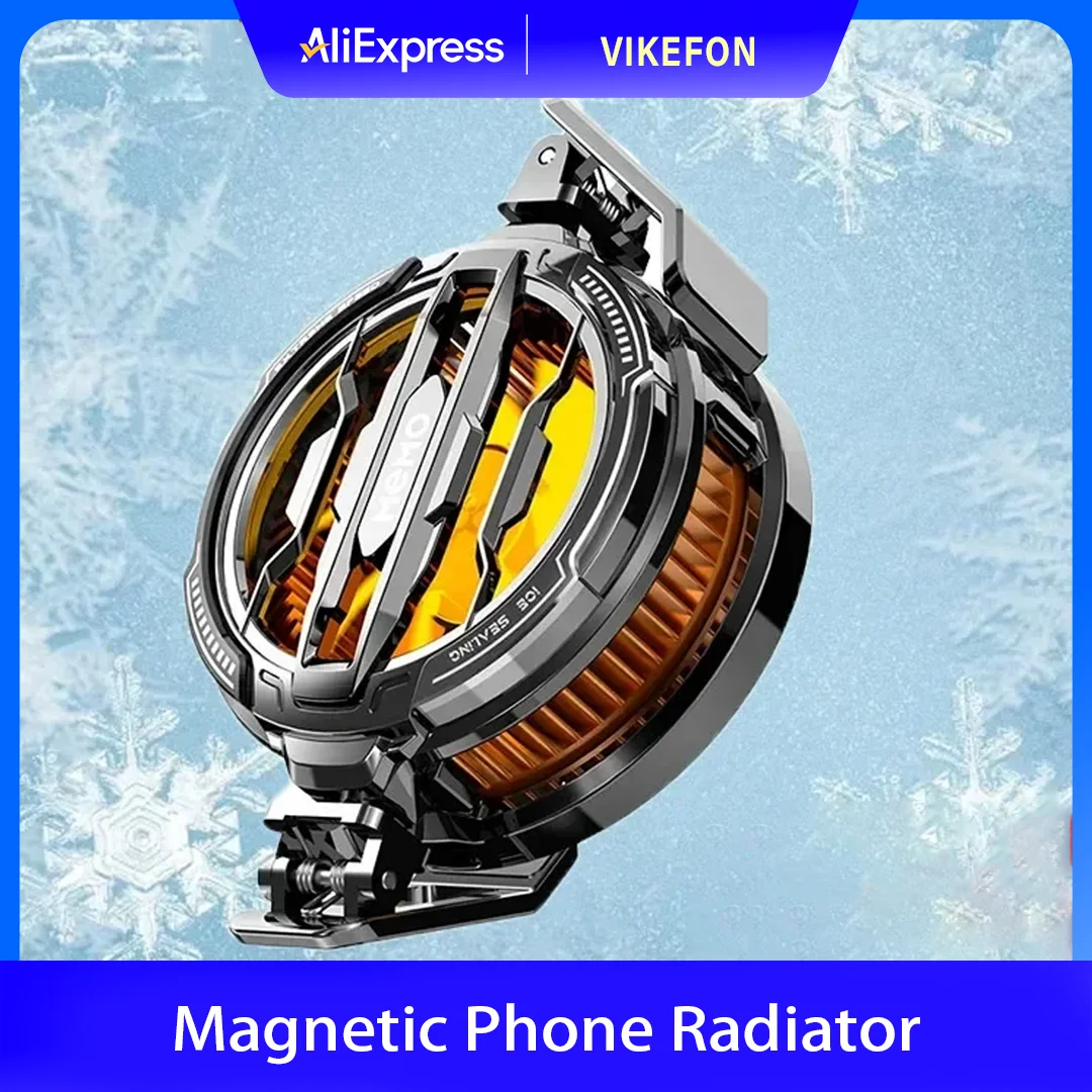 

Универсальный охладитель для мобильных телефонов, полупроводниковый вентилятор-радиатор 2 в 1 CX08 с магнитным креплением для iPhone, Samsung, PUBG