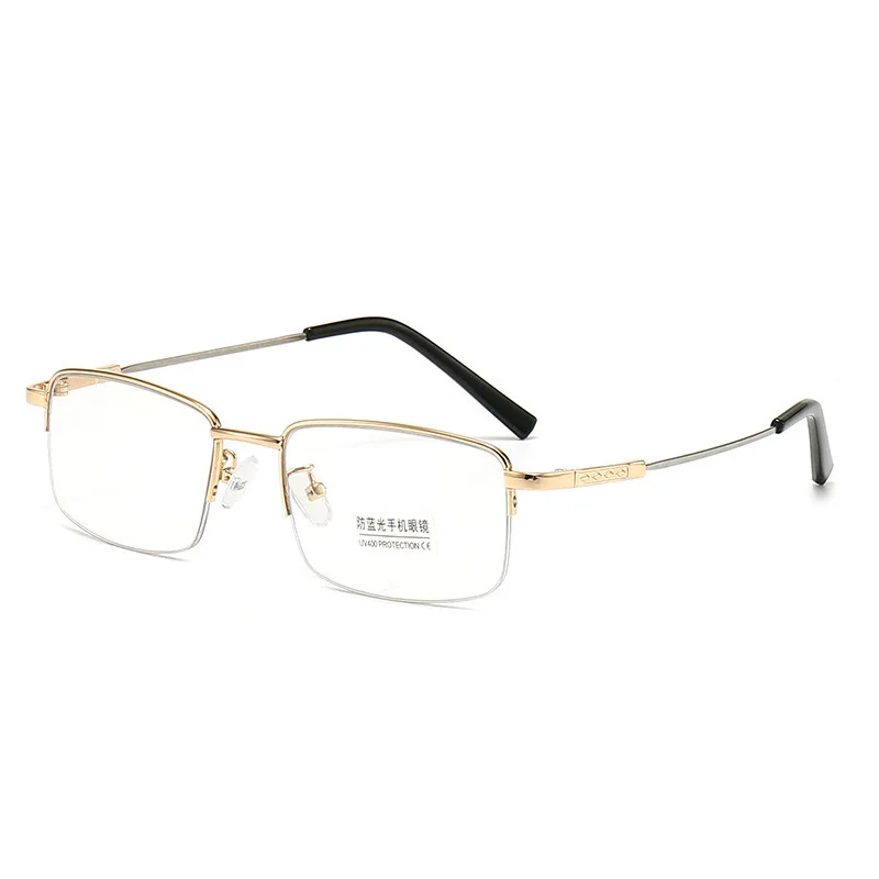 Men Ultralight Alloy Reading Glasses Fashion Business Presbyopia Unisex Antiblue Light Far sight Eyewear Prescription Eyeglasses