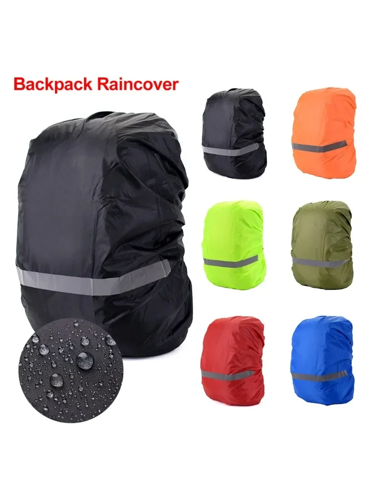 AliExpress cycle zone 8-70L Reflective Backpack Rain Cover Outdoor Cycling Hiking Climbing Bag Cover Waterproof Rain Cover