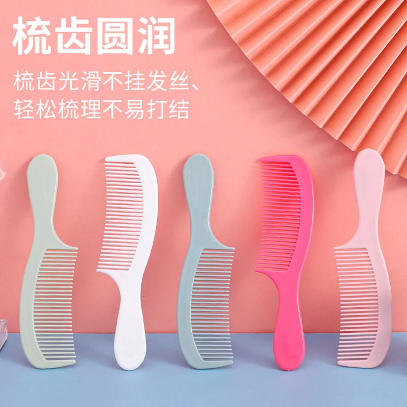 Hairdress Comb Heat Resistant Woman Wet Hook Curly Hair Brushes Salon Dyeing Styling Tools Coarse Wide Spikes Tooth