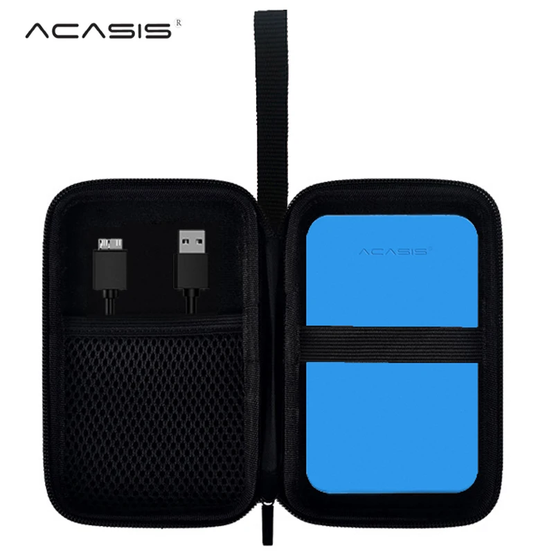 ACASIS ''2TB Super zewnętrzny dysk twardy USB3.0 HDD na PC, Mac,Tablet, Xbox, PS4 ,PS5 ,TV box2 Color HD