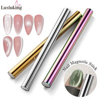 1PC Cat Eye Nail Magnetic Stick Cylindrical Magnet for Cat Eye UV Gel Polish Snowlight Glitter Effect Tools Manicure Design Tool