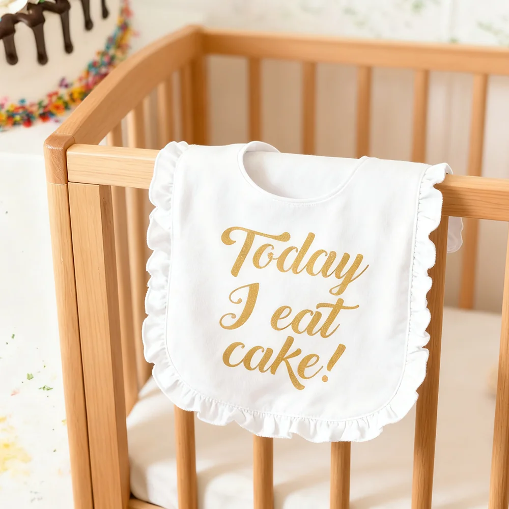 Lätzchen zum ersten Geburtstag, Outfit zum ersten Geburtstag, Geburtstagstorte, zerschlagen, für Jungen und Mädchen, Foto-Requisite, für Neugeborene, Babyparty, Andenken, Party-Dekoration