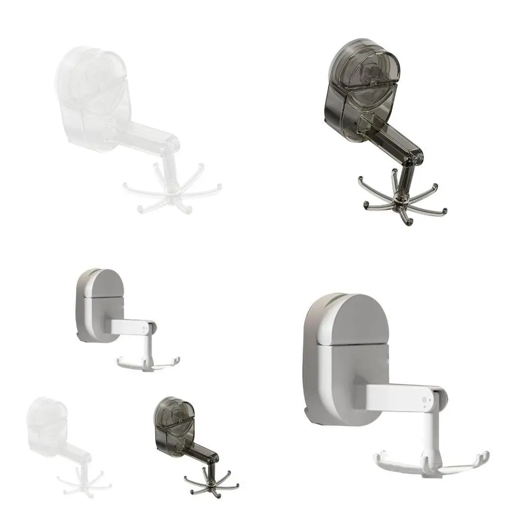 

E8BD Easy Install Suction Hooks Organization Hanger For Flexible Household Storage