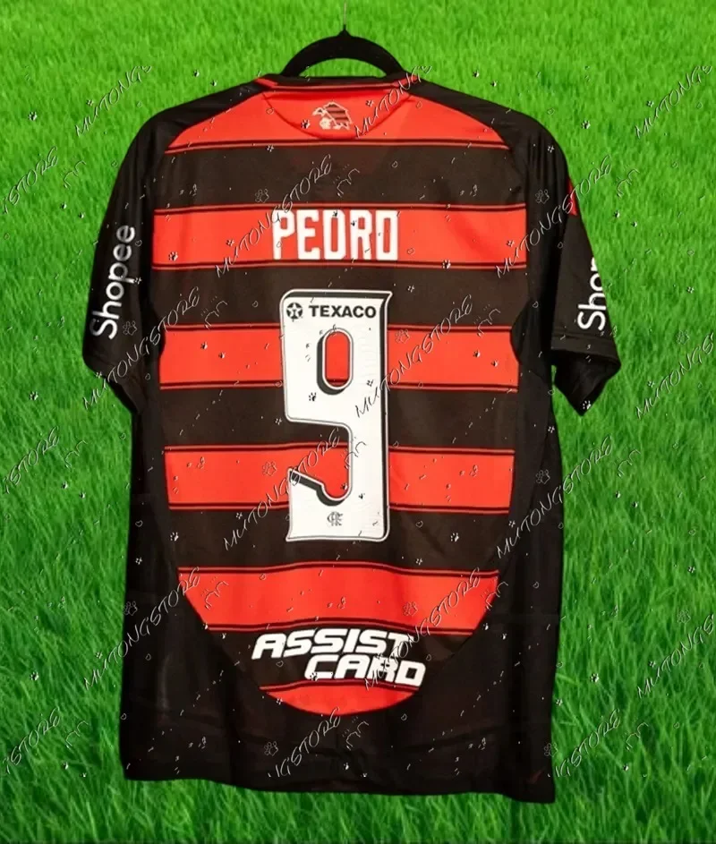 2026 أفضل خيار لكرة القدم جيرسي الرجال النساء الملابس المتضخم فلامنغو جيرسي تنفس التجفيف السريع قابل للغسل قميص خفيف الوزن #3