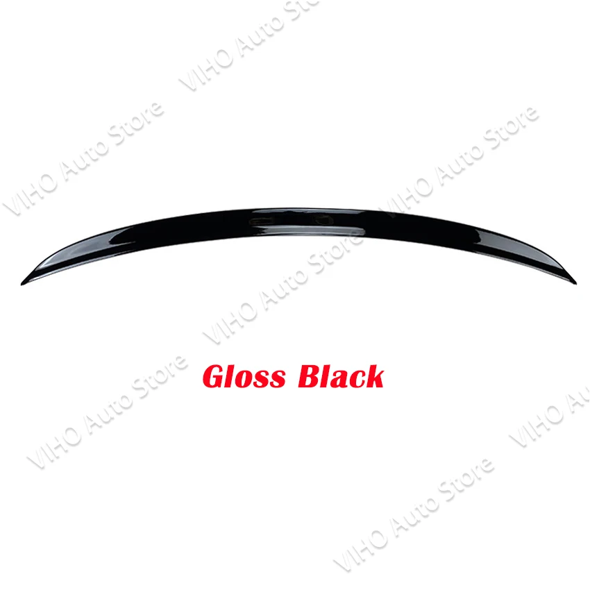 A5 S5 Car Rear Trunk Spoiler Wing Tail Roof Spoiler For Audi A5 S5 4 Doors 2009 2010 2011 2012 2013 2014 2015 2016 ABS Carbon