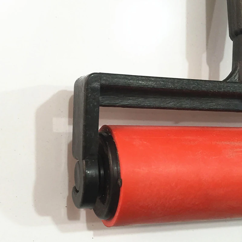 10cm Printmaking Plastic Roller Soft Brayer Craft Projects Ink and Stamping Tools Print Rollers Construction Hand Tool