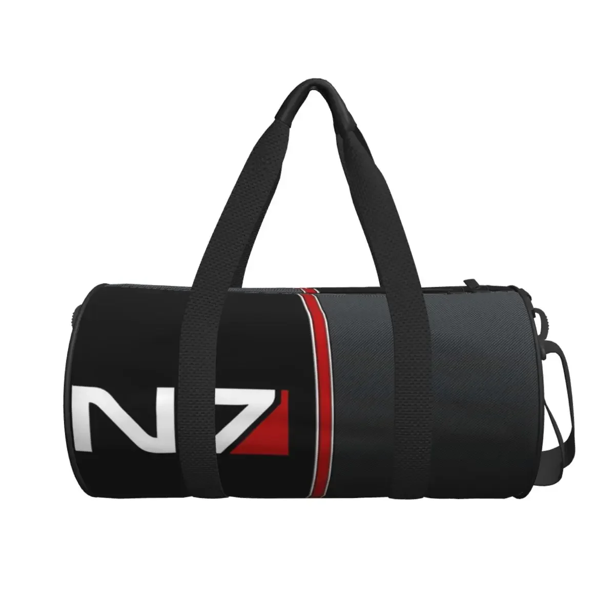 

N7 Mass Effect Emblem! Large Duffle Gym Bag Multi-Functional Duffle Travel Bags Handbags Fitness bag