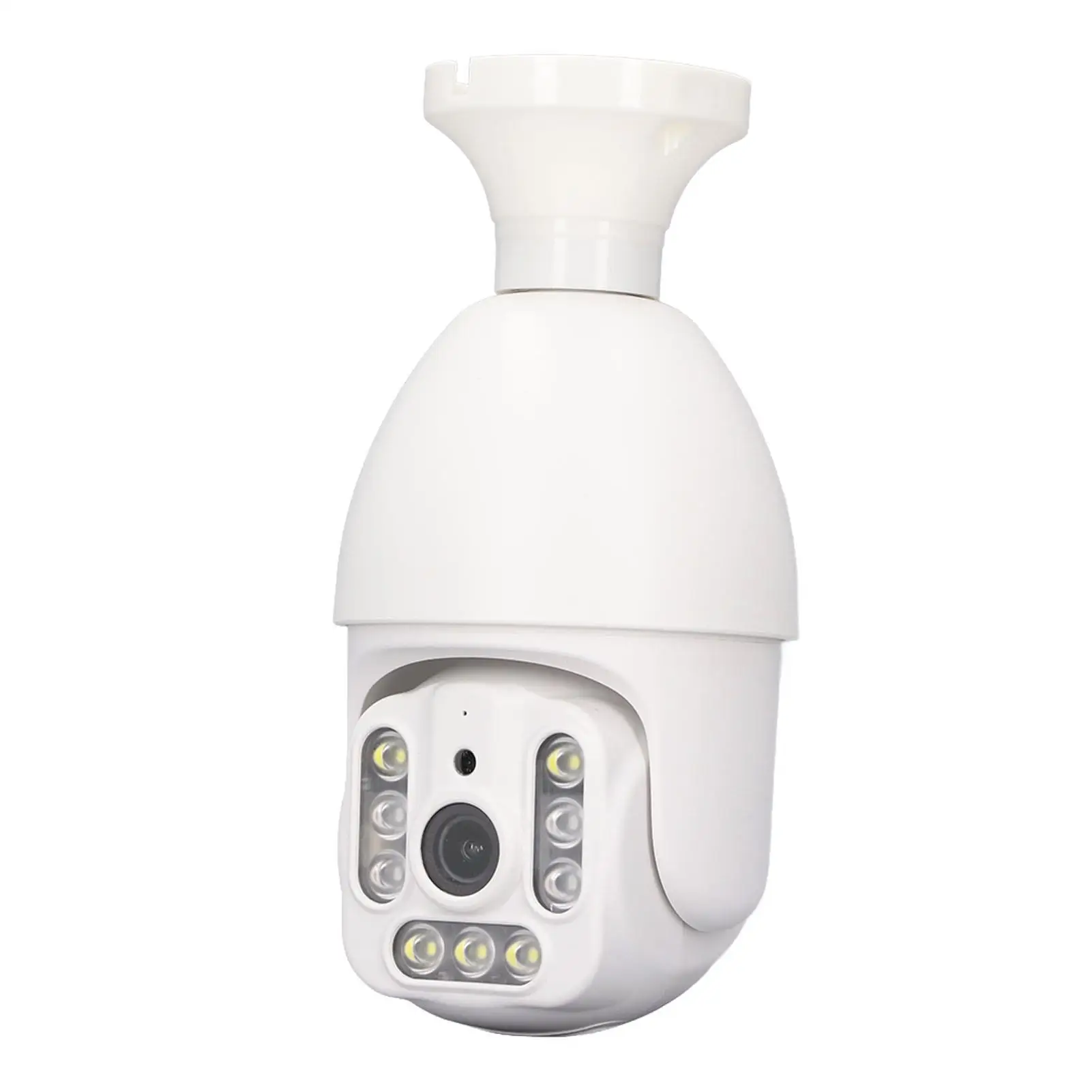 Smart IP67 Waterproof Light Bulb Camera with 2-Way Intercom, WiFi & Motion Detection - AC110-240V for office Use