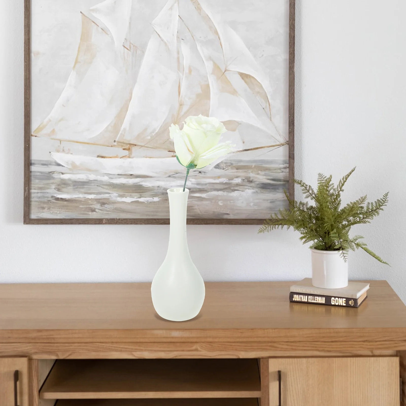 

Ceramic Flower Vase Artistic Texture Desktop Floral Arrangement Vase Dining Table Decoration Floral Arrangement Container