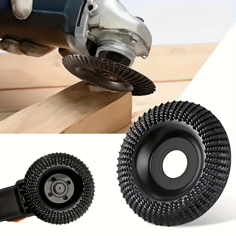 125mm Angle Grinder Disc Wood Carving Disc 22mm Bore Sanding Grinding Wheel for Woodworking Shaping Polishing