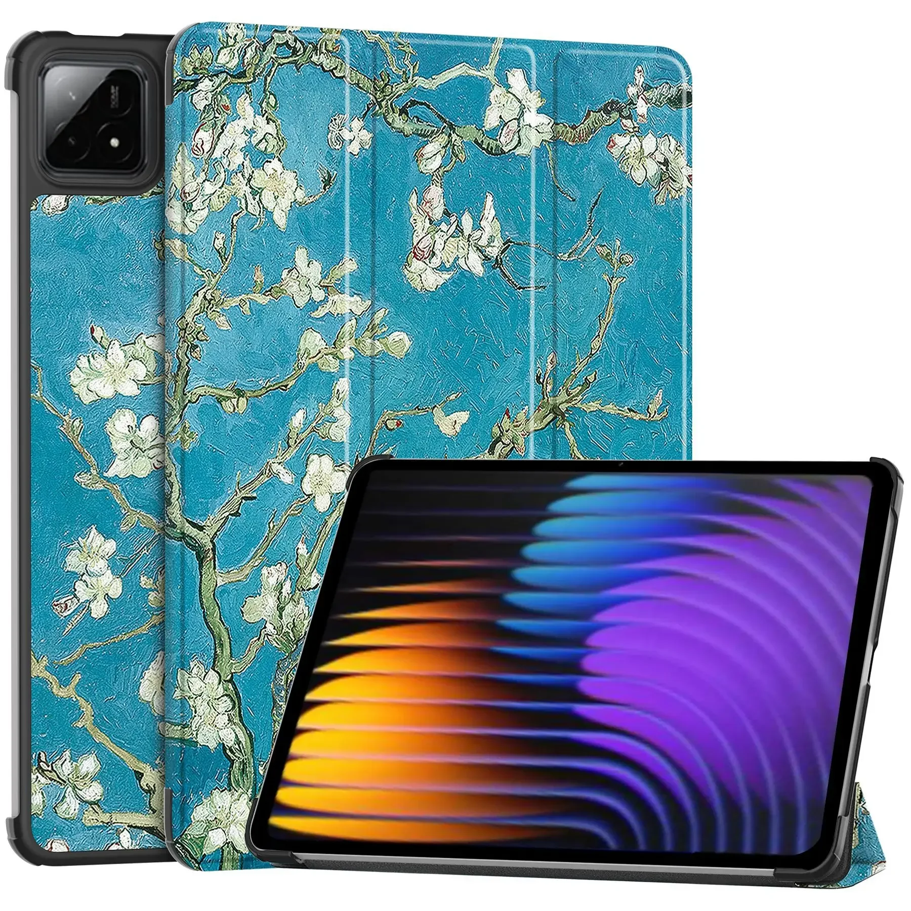 

Three-fold Bracket Case for Xiaomi Mi Pad 7 Pro Tablet 11.2-inch Protective Case for Xiaomi Mi Pad 7 Pro 11.2 Inch Shell Cover