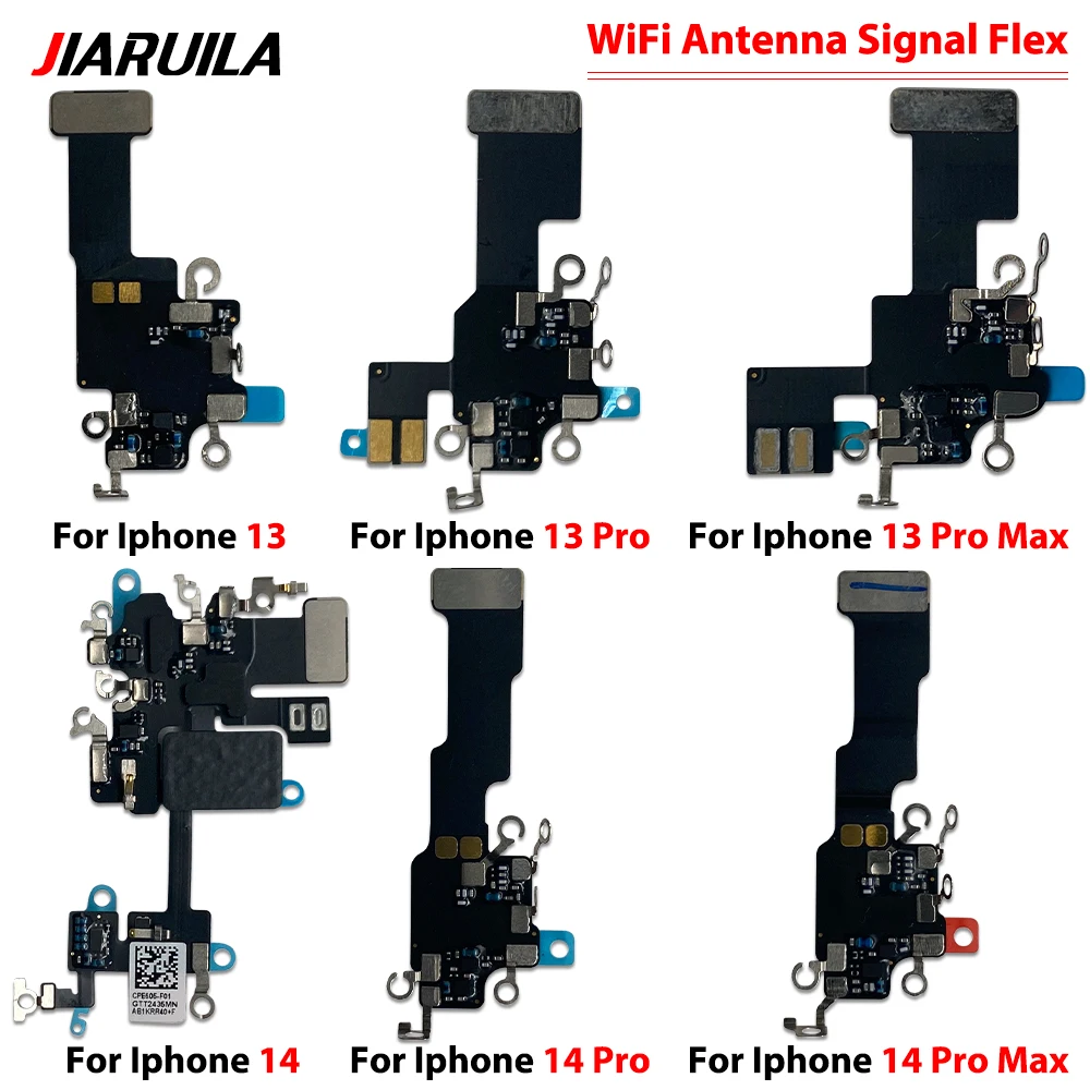 New WI-FI Flex Cable For Iphone 13 14 15 Mini Pro Max 14 15 Plus Bluetooth Wifi Signal Antenna Ribbon Replacement Parts