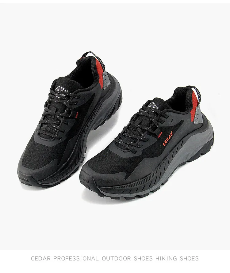 RAN Wanderschuhe Herren Trekking-Sneaker Rutschfeste Freizeitschuhe Knöchelhohe Damen Outdoor-Sportschuhe Dämpfung Leichtgewicht Taktische Stiefel – Detail 18