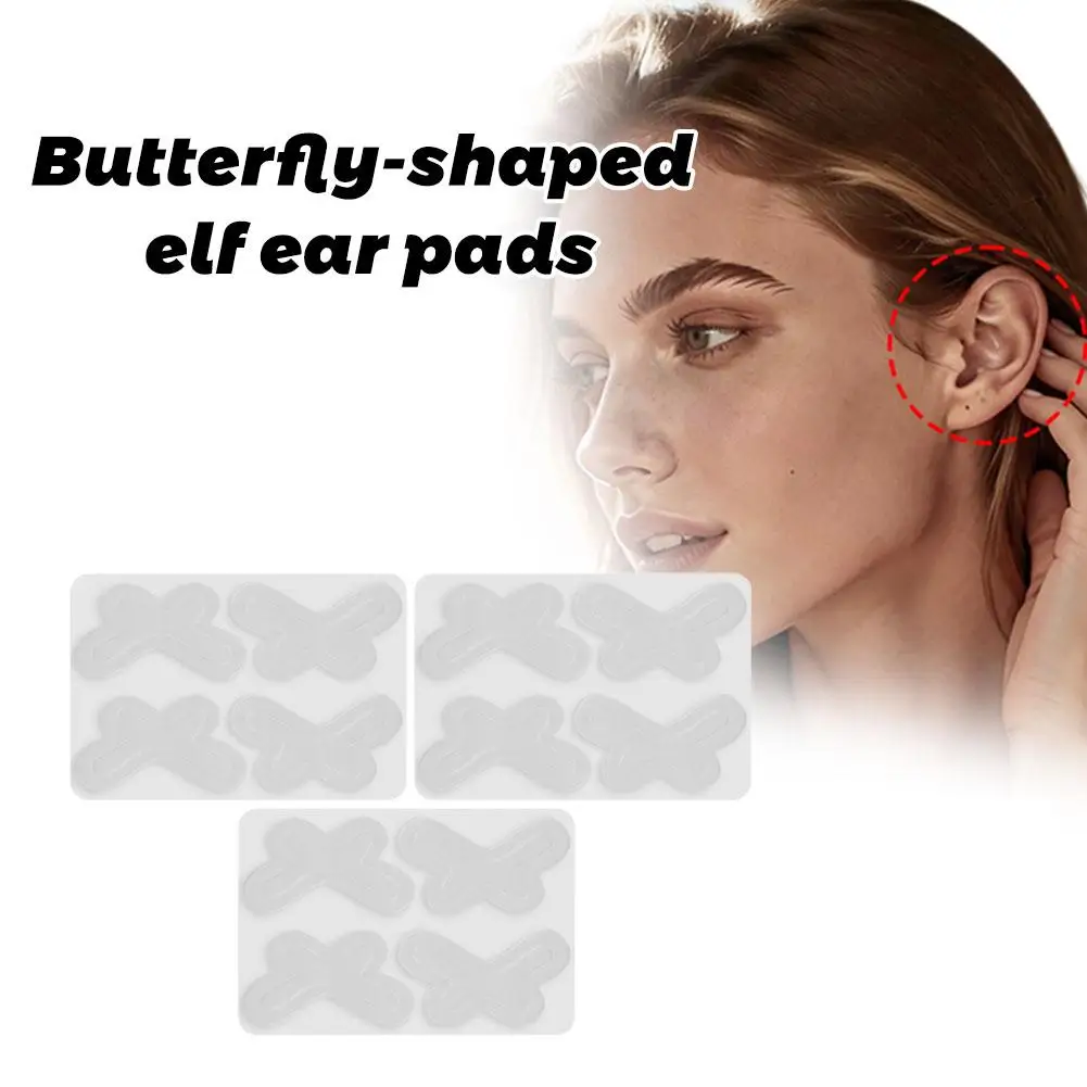 

Наклейки-корректоры для ушей Butterfly Elf: невидимые силиконовые пластыри для мгновенного подтягивания и сильной фиксации выступающих ушей