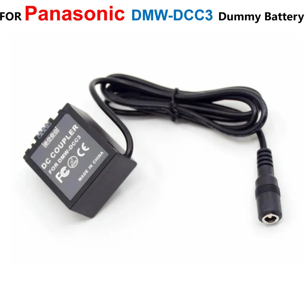 

DMW-DCC3 DMW DCC3 DC Coupler Fit Power Adapter Charger Supply DMW-BLB13 DMW BLB13 Dummy Battery For Panasonic G1 GH1 GF1 G2 G10