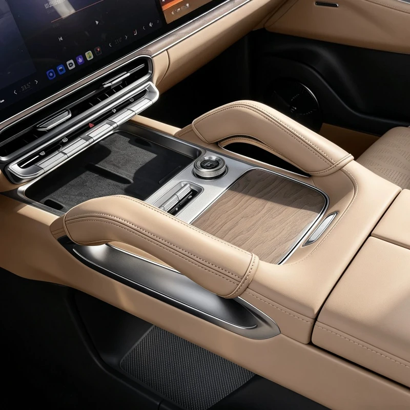 

Center Console Handle Protector Anti-slip Sweat-resistant Protective Cover For Zeekr 8X Armrest Box Cover Interior Modification