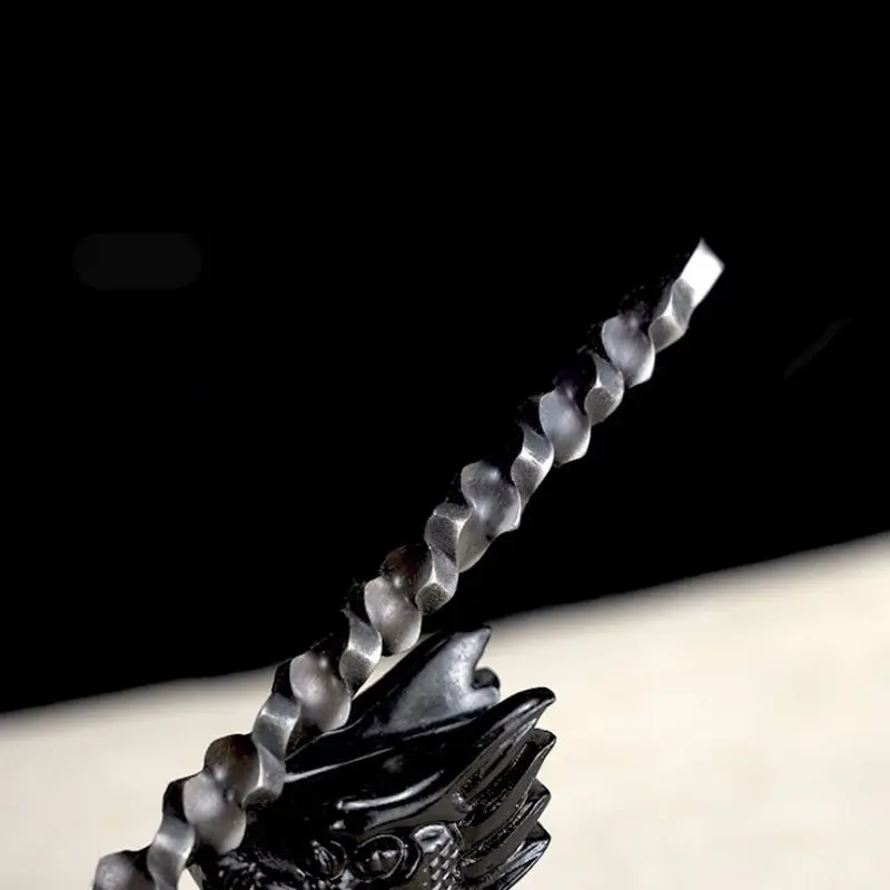 Mini Chińskie Retro Narzędzie do Herbaty Longquan, Ręcznie Robione, Krótkie, Przenośne, EDC, Igła do Herbaty