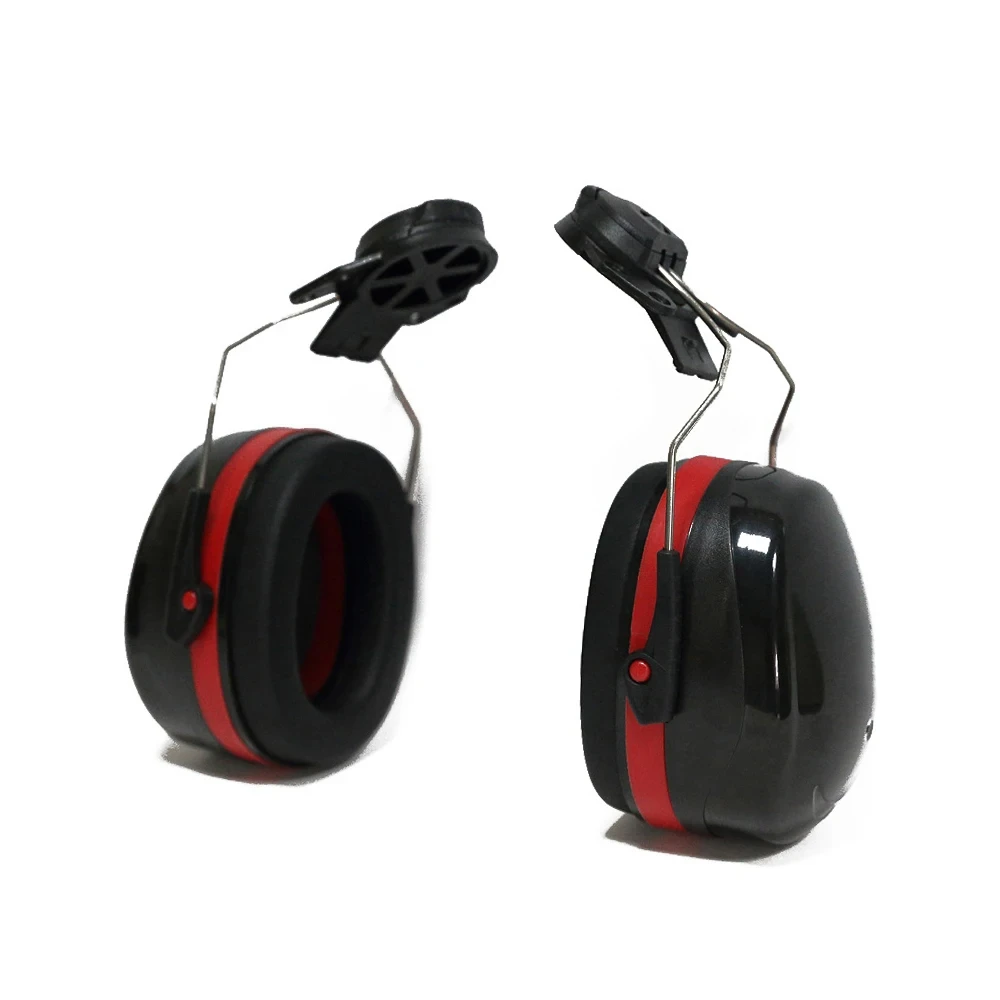 Hard Hat Mounting Ear Muffs Cap Mount Protective Earmuffs Noise Reduction Ear Covers Noise-cancelling Ear Protectors