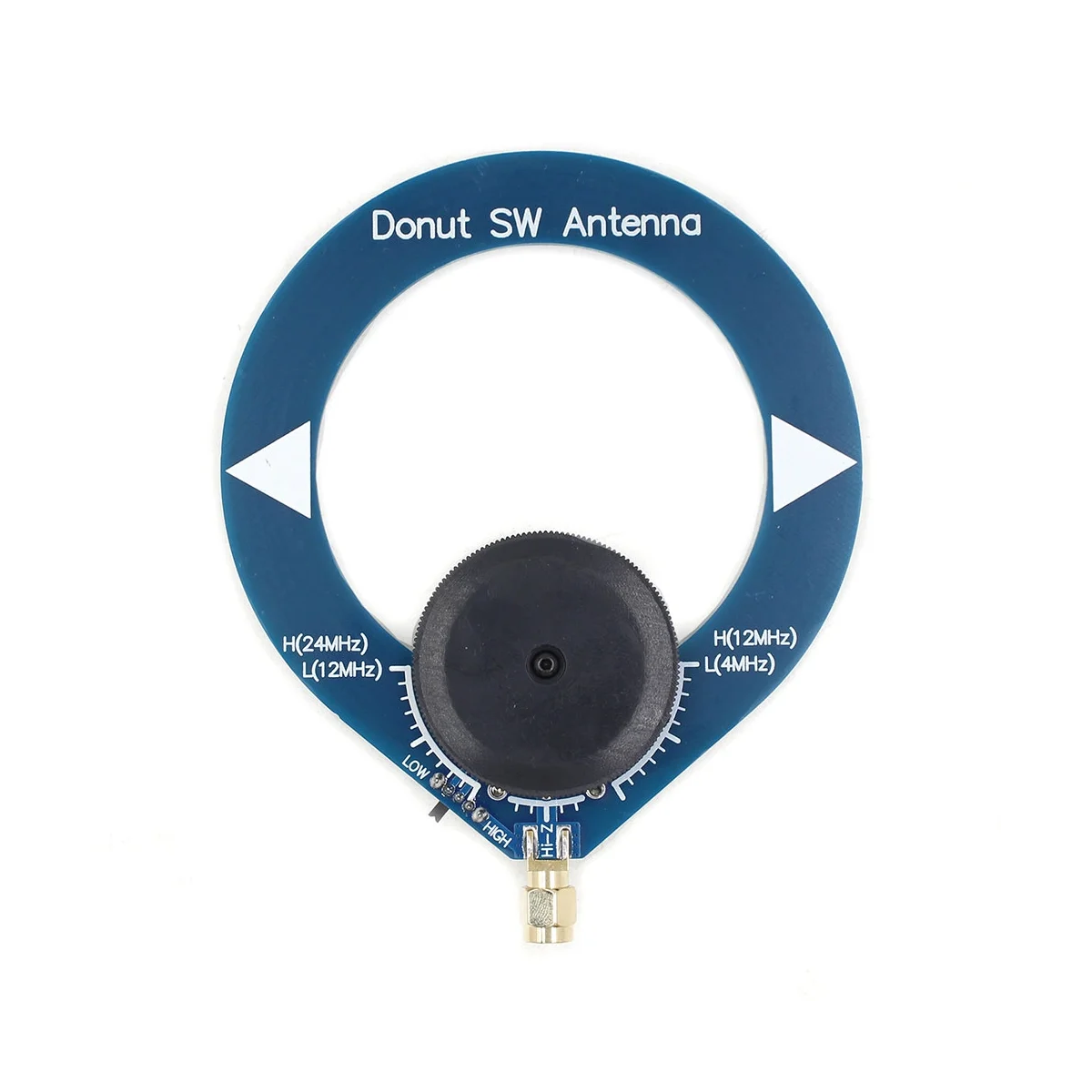 Antenna a onde corte SW Mini Antenna ad anello 4MHz-24MHz Antenna ad anello piccolo per ricevitore HFDY Malahiteam DSP1 DSP2