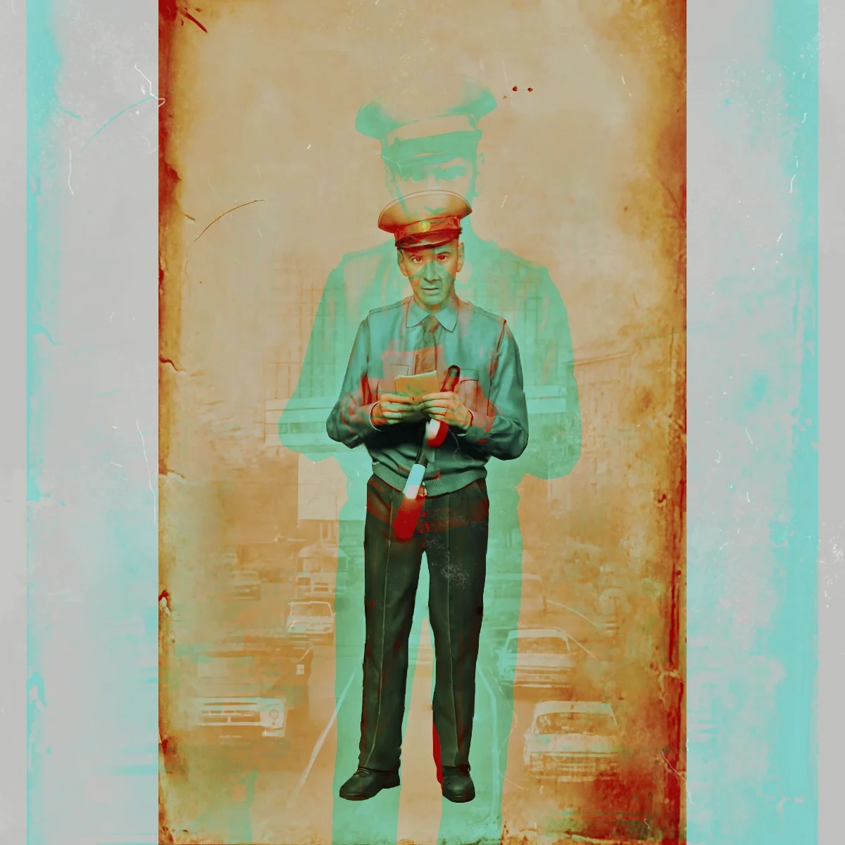 

1/35 Resin Unpainted Model Kit, Traffic Police Unassembled and Unpainted GK