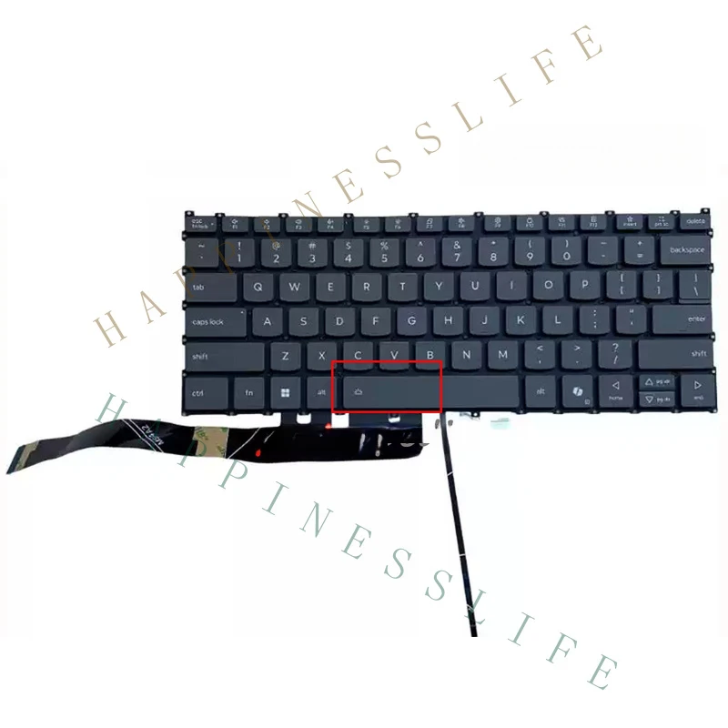 OM+ American backlit keyboard is suitable for Lenovo IdeaPad Slim 3 14AHP10 14IRH10 5 14IAH10 14ARP10