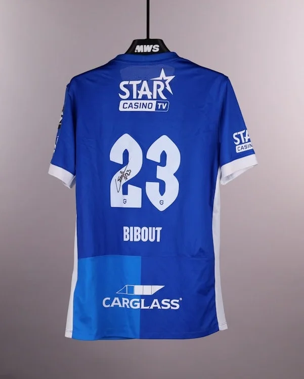 2026 KRC Genk 3D-gedrucktes Fußballtrikot für Herren, atmungsaktives, schnelltrocknendes Kurzarm-T-Shirt für den Sommer, Familien-Partnerlook – Detail 4