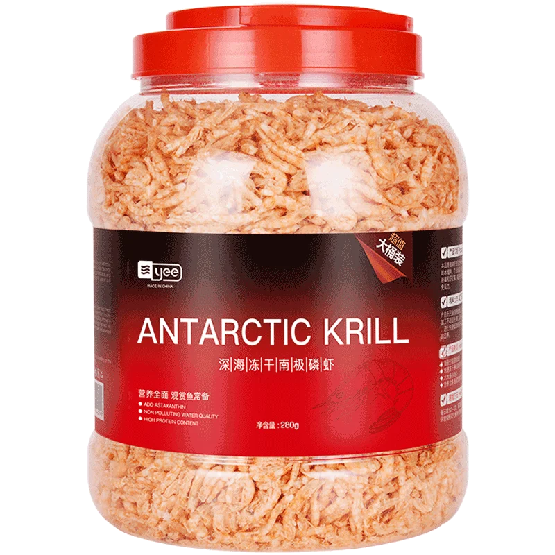 

Pet Food Fish Tank Kio Arowana Feed Freeze-dried Shrimp Antarctic Krill Aquariums & Accessories Fish Food