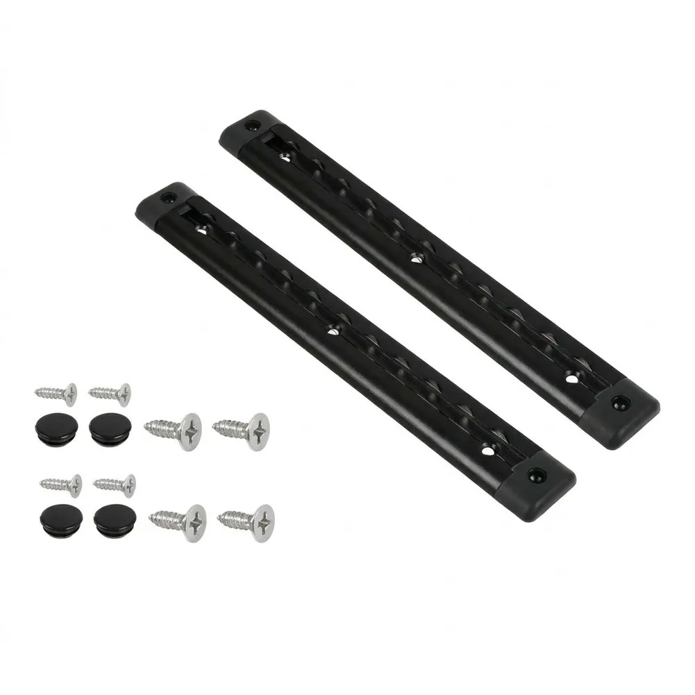 for RV Interior Aluminum L Track for Camper Luggage Rack Installation and Gear Securing with Mounting Hardware Set