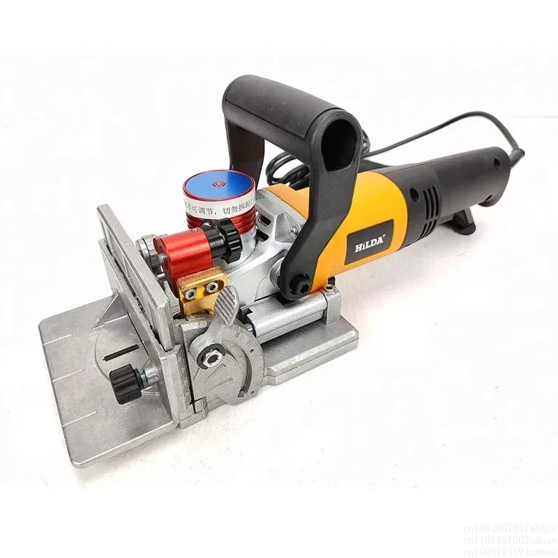 Woodworking Lamino Slotting Machine Biscuit Jointer invisible Ramino connector furniture two-in-one fastener Electric Tool